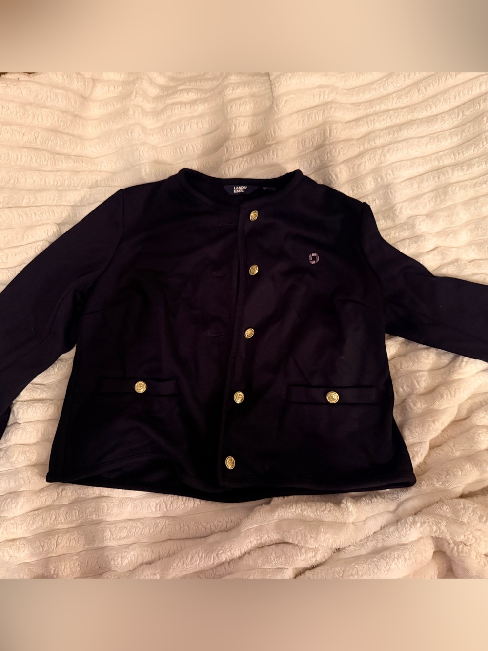 Chase Bank Cropped Style Jacket